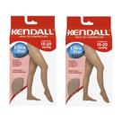 Kit 2 Meias Calça Kendall Média Compressão Mel