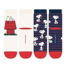 Kit 2 Meias Cano médio Infantil Snoopy 151SNO Cia da Meia Kit 2 Meias Cano médio Infantil Snoopy 151SNO Cia da Meia