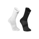 Kit 2 Meias corrida meia run esportiva cano alto respirável, meia alta performance e desempenho conforto tecnologia
