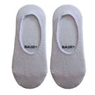 Kit 2 Meias Sapatilha Invisível Preto e Branco Basic+ 34-38 Branco Kit 2 Meias Sapatilha Invisível Preto e Branco Basic+ 34-38 Branco