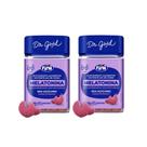 Kit 2 Melatonina Fini Dr. Good Morango 60 Gomas