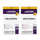 Kit 2 Melatonina Lavitan Cimed Morango 150 Comprimidos