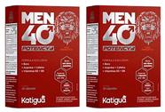 Kit 2 Men 40 Potency Ação Energetica 30 Cápsulas Katigua