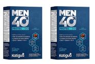 Kit 2 Men 40 Protec 60 Capsulas Licopeno Selênio - Katigua