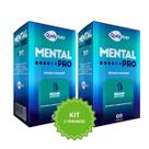 Kit 2 Mental Pro QualyNutri 60 Caps Suplemento com Coenzima Q10 Colina LTreonina Magnésio e Vitaminas do Complexo B Suporte Nutricional em Cápsulas