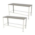 Kit - 2 Mesa Panificadora Desmontável 600x870x1600 Mbr-015 - Braesi