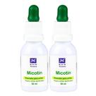 Kit 2 Micotin 30ml Conta Gotas - Reparador Para Unhas Com Fungos