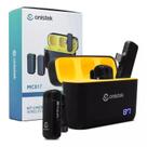 Kit 2 Microfone Lapela Sem Fio Profissional Usb C Com Estojo