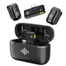 Kit 2 Microfone Lapela Sem Fio USBC Luucco para Celular Tablet Live Shop