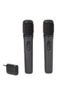 Kit 2 Microfone Sem Fio JBL Bateria Partybox Wireless Profissional