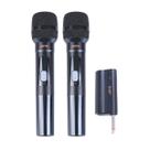 kit 2 Microfones dinâmicos sem fio Joyo DM-3