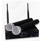 Kit 2 MICROFONES SEM FIO + RECEIVER LeSon VKS2 Bluetooth