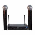 Kit 2 Microfones Sem Fio UHF LE-906 Lelong