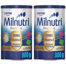 Kit 2 Milnutri Premium Composto Lácteo 800g Cada