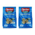 Kit 2 Mini Biscoito Wafer Quadrantine Baunilha Loacker 125Gr