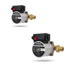 Kit 2 Mini Bombas Komeco Tp20 Circuladoras de Água Quente Fria Bronze 127V