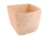 Kit 2 mini Cachepot Cestinho Palha Enfeite Doces Mesa L7XC7