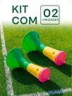 Kit 2 Mini Corneta Copa do Mundo Vuvuzela Torcida Futebol