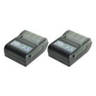 Kit 2 Mini Impressora Térmica Velocidade 80mm/sec Usb Bluetooth Etilômetro Smartphone Pr-200 Portátil Instrutherm