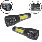 Kit 2 Mini Lanterna Tática USB Poderosa Recarregável 3 fases Cód. 2418