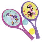 Kit 2 mini raquetes com 2 bolinhas Minnie Mabel - ETITOYS