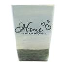 Kit 2 Mini Vasos De Planta Cachepot Estampados Decorados 16cm