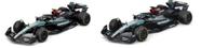 Kit 2 miniatura formula 1 63 G Russel 44 L Hamilton 1/43 Burago Kit 2 miniatura formula 1 63 G Russel 44 L Hamilton 1/43 Burago