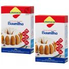 Kit 2 Mistura Bolo Baunilha Diet Zero Lactose Lowçucar 150g