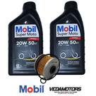Kit 2 Mobil Sup Moto 4t 20w/50 + Filtro Oleo Twister/tornado