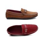 Kit 2 Mocassim Drive Masculino Bico Redondo Macio Conforto