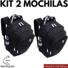 Kit 2 Mochilas Mala Viagem Impermeável Escolar Reforçada Faculdade Pratica Reforçada Premium