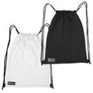 Kit 2 Mochilas Saco Bolsa de Moletom com Cordão, Esporte Academia Lazer