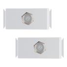 Kit 2 Modulo Antena Tv Cabo Coaxial Tramontina Aria