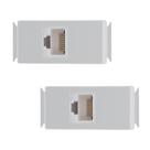Kit 2 Módulo Aria Rede De Dados Rj45 Cat6 Tramontina