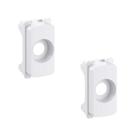 Kit 2 Modulos Saída Fio Branco Zeffia Pial Legrand 680167 Kit 2 Modulos Saída Fio Branco Zeffia Pial Legrand 680167