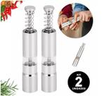 Kit 2 Moedor de Pimenta e Sal
