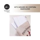 Kit 2 moldes masculino - Marlene Mukai