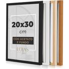 Kit 2 Molduras 20x30cm Acetato Certificado Diploma Fotografia - Branco
