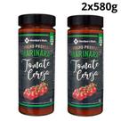 Kit 2 molho de tomate cereja marinara members mark vidro 580g sabor italiano autêntico