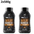 Kit 2 molho italiano bbq whiskey members mark 580g perfeito para carnes e grelhados
