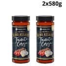 Kit 2 molho pronto alho assado e tomate cereja members mark 580g gourmet e versátil