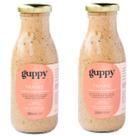 Kit 2 Molho Tahine e Especiarias 285ml Guppy Baixo Sódio