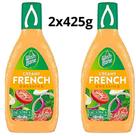Kit 2 molho wish bone french deluxe 425g textura cremosa e sabor refinado