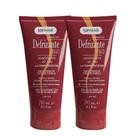 Kit 2 Mousse Anti-frizz Protetor Térmico Defrizante Vinho Soft Hair 240ml