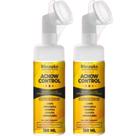 Kit 2 Mousse Micelar Espuma de Limpeza Facial Acnow Control 150ml Rhenuks