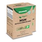 Kit 2 Msm Metilsufonilmetano + Malato De Magnésio VitaminLife 60 cápsulas Veganas