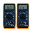Kit 2 Multímetro Digital Corrente Tensão Frequência Capacitância Resistência Md-340 Portátil Instrutherm Ponta Prova Kit 2 Multímetro Digital Corrente Tensão Frequência Capacitância Resistência Md-340 Portátil Instrutherm Ponta Prova