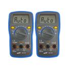 Kit 2 Multímetro Digital Tensão Resistência Corrente Continuidade Rede Logica True Rms Md-610 Portátil Instrutherm