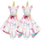 Kit 2 Naninhas Unicórnio Pelúcia Antialérgica Bebê Buba