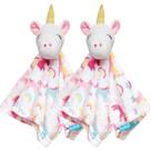 Kit 2 Naninhas Unicórnio Pelúcia Antialérgica Bebê Buba
